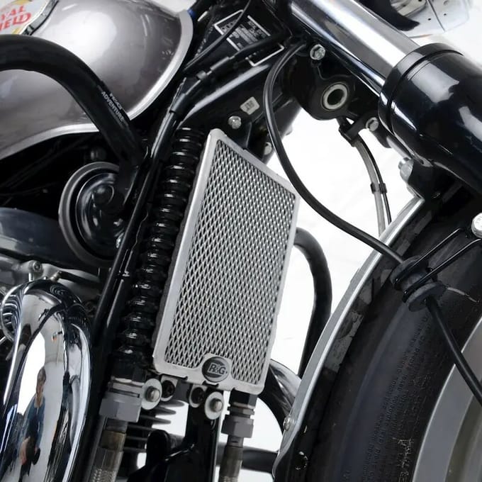 Motorfiets radiatorbescherming R&G Racing Royal Enfield