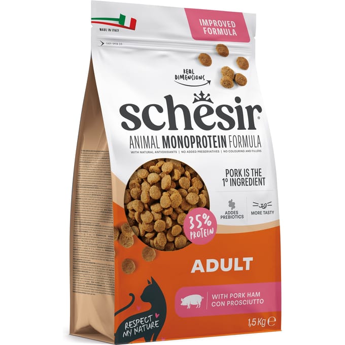 Schesir Cat Original met ham - 1,5 kg