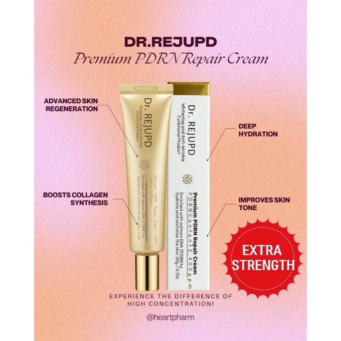 [Dr. REJUPD] Premium PDRN Herstelcrème 20g/Verhelderend en Anti-Rimpel gray