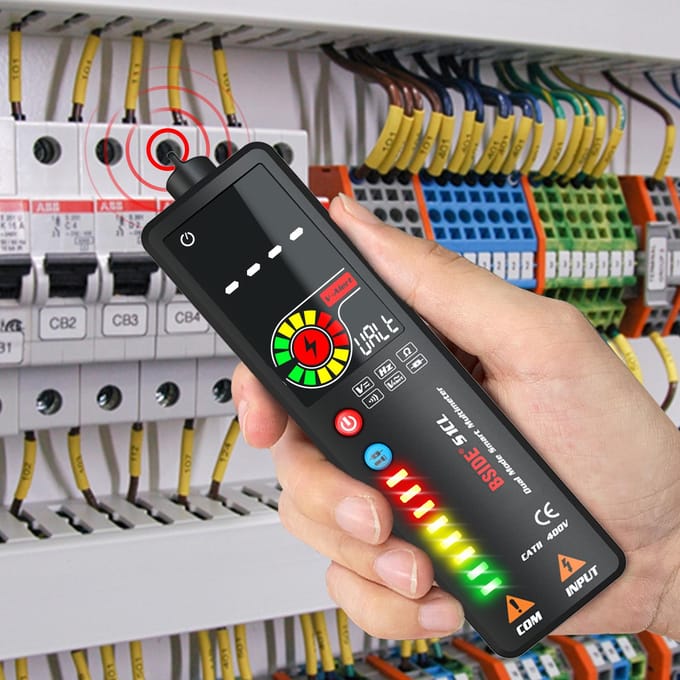 BSIDE S1CL Dual Mode True RMS digitale multimeter en spanningsdetector Handheld slimme universele meter S1CL