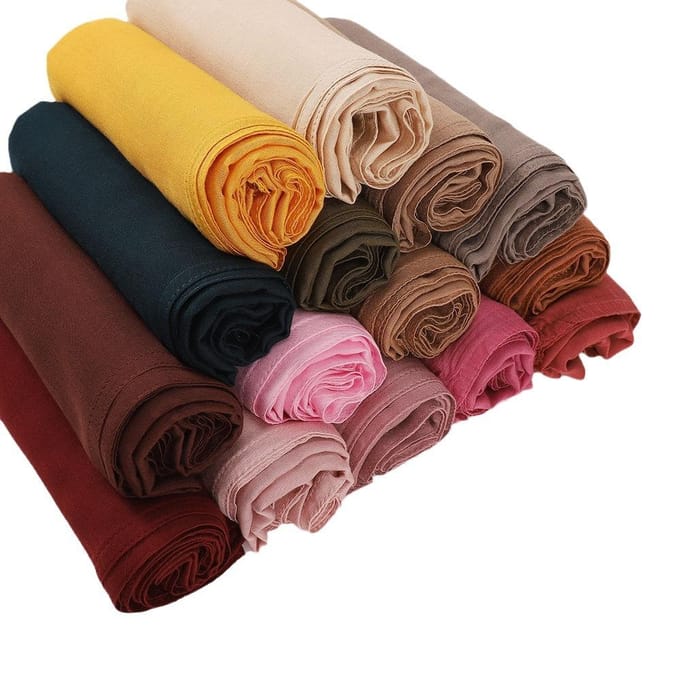 Zachte Brede Rand Dunne Modal Effen Kleur Katoen Ademend Sjaal Sjaal Groot Formaat 85 * 180CM gray