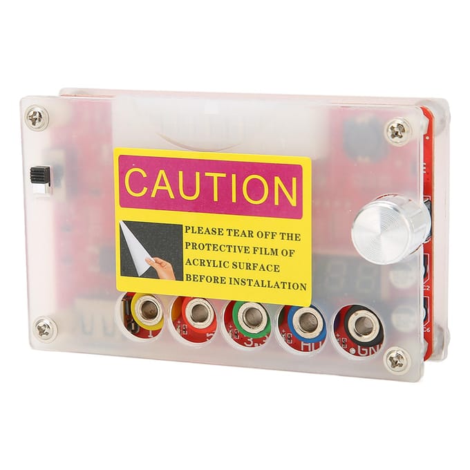 Stroomverdeelbord ADJ Instelbare Spanning Knop Aanraakschakelaar ATX Stroom Splitter Bord