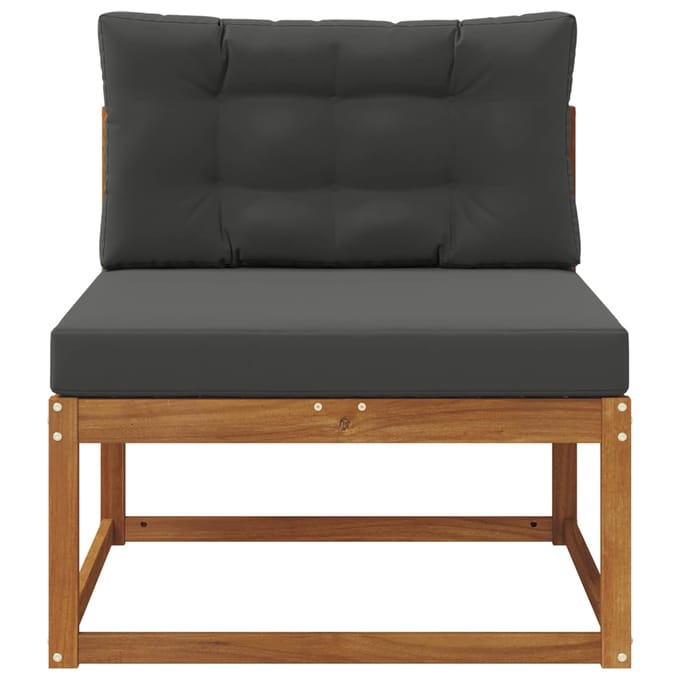 vidaXL - Buiten - Midden - Sofa - Naturel