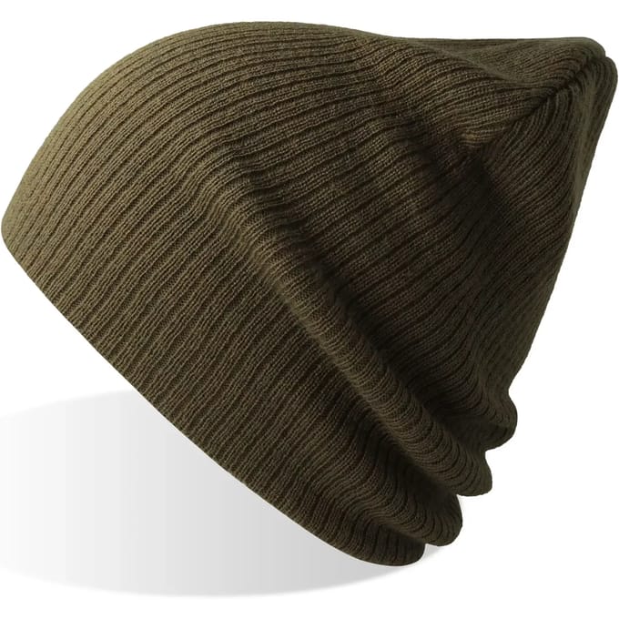 Atlantis Headwear - Brad Beanie Recycled - Olive - One Size