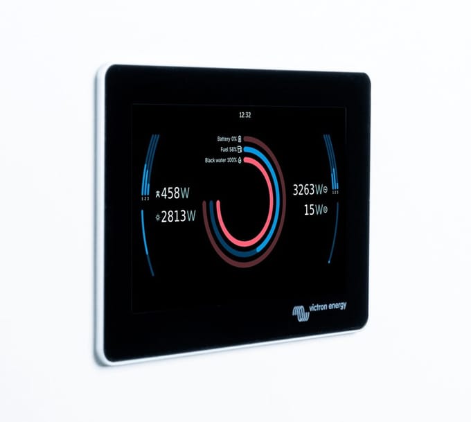 Victron GX Touch 50 flush - display voor Cerbo GX (exclusief)