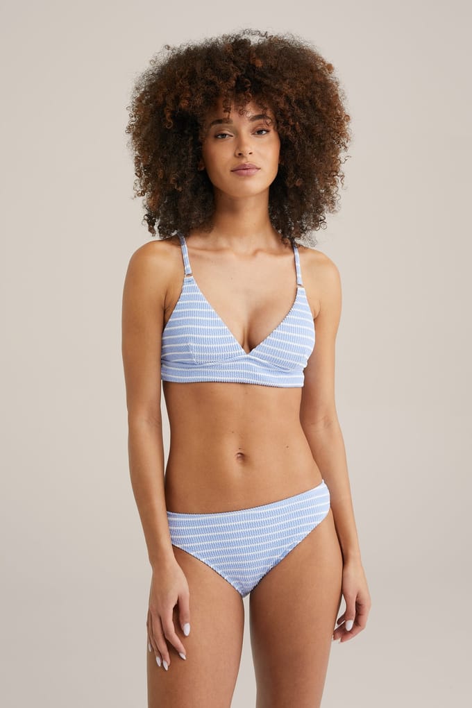 WE Fashion Bikini Top Light Blue Taglia: 40 | Bikini Outlet | Donna | Blu