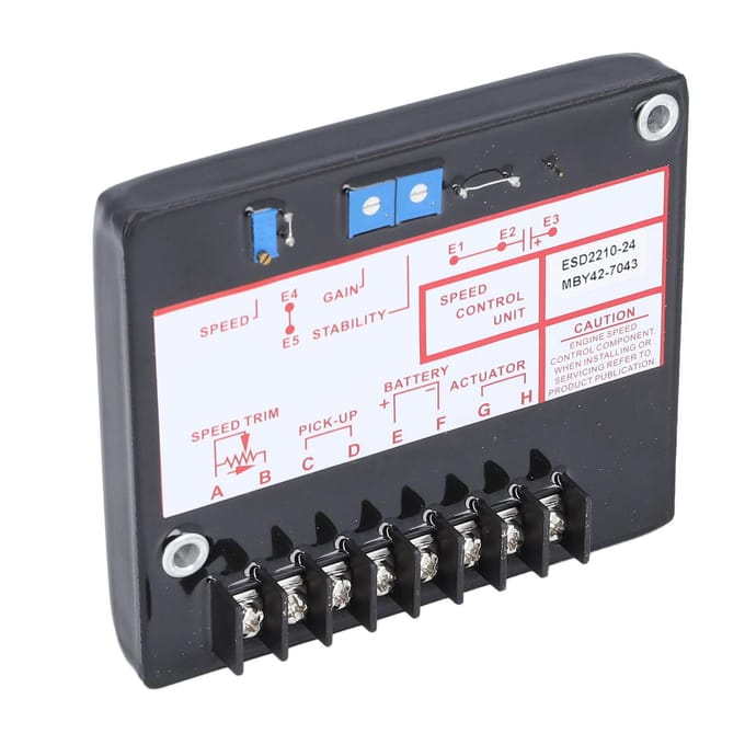 Generator Snelheidsregelaar Elektronische Universele Motor Gouverneur Regelbord 12‑24VDC