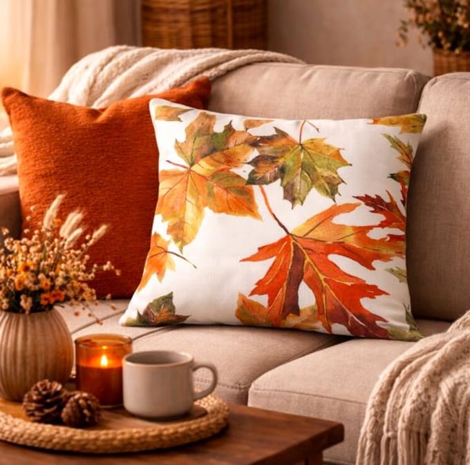 Autumn Harvest Collection Sierkussenhoes - 45x45 cm