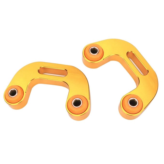 2 stuks achterste stabilisatorstang eindstuk past voor Subaru Impreza WRX 20022007 orange