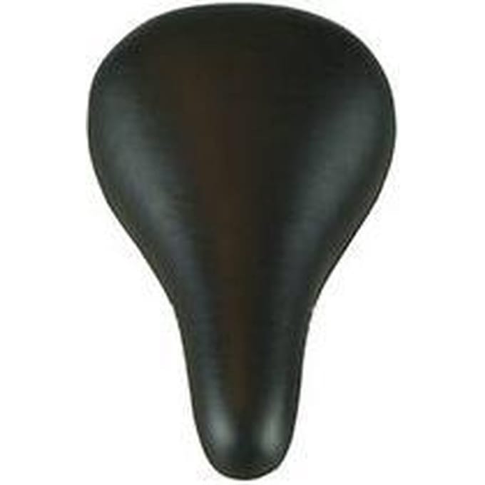 Dresco Fietszadel Junior Kind Zwart
