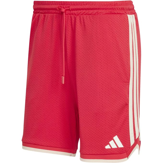 Shorts met elastische tailleband en trekkoord