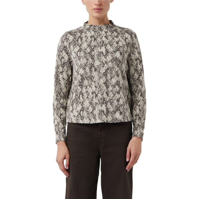 Comma  Sweatshirts Grey Taglia: 36 | Maglie a manica lunga Outlet | Donna | Grigio