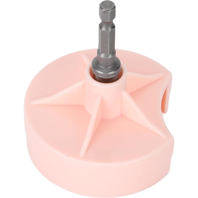 Breimachine Adapter Quick Knit Vervangbare Haakmachine Adapter met Zeskantbit DIY Naald roze