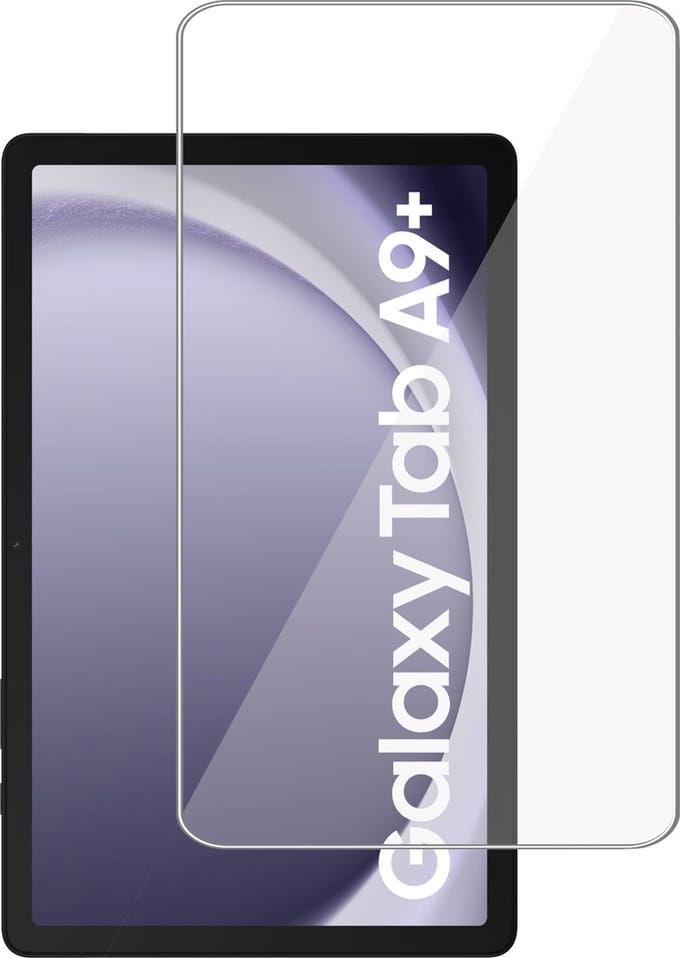 Screenprotector geschikt voor Samsung Galaxy Tab A9 Plus / Tab A11 Plus – Gehard Glas - Proteqt+