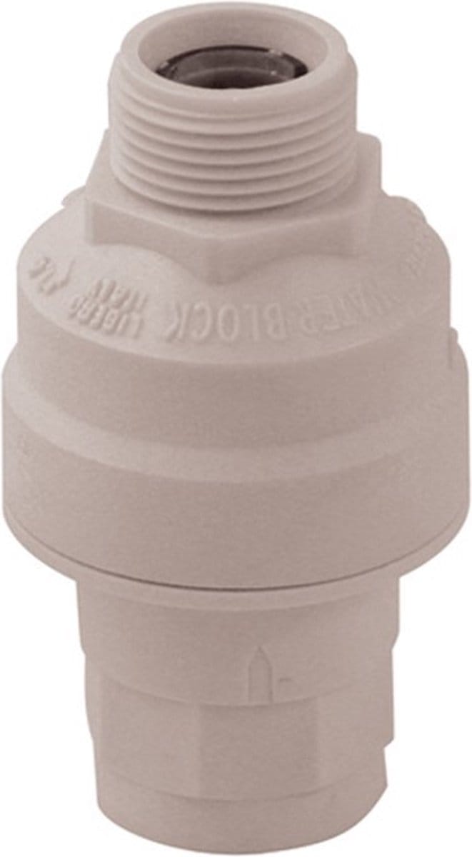 Nedco BV Mechanische waterstop 3/4bu-draad, grijs/blauw