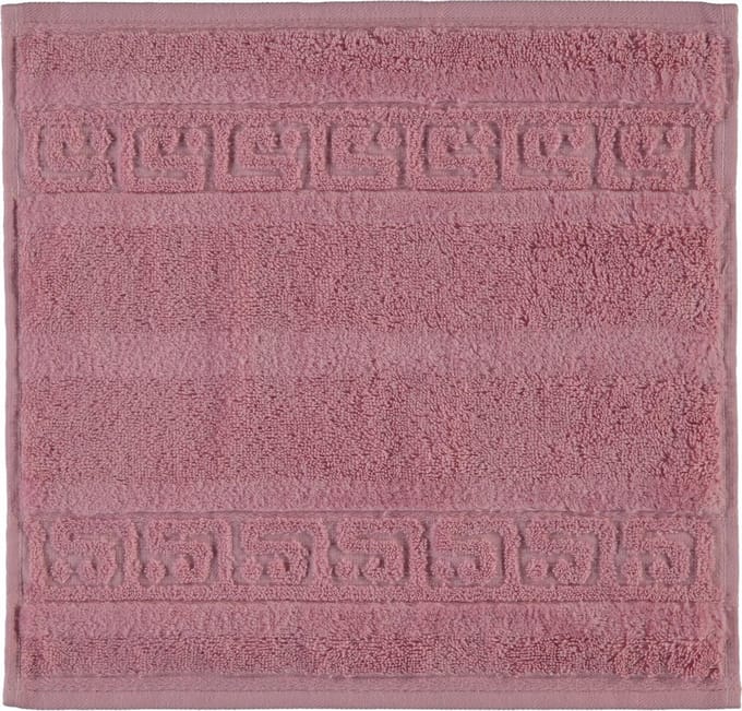 CAWÖ Noblesse Uni Washandje - Rosé - 30x30