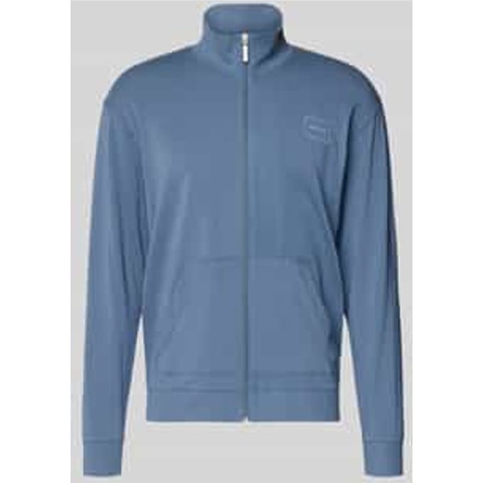 Regular fit sweatjack van katoenmix Model 'LAZE ZIP'