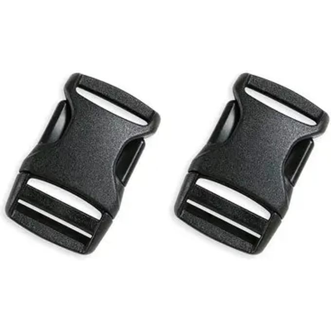Tatonka SR-Buckle 25mm, gesp, zwart, 1 paar
