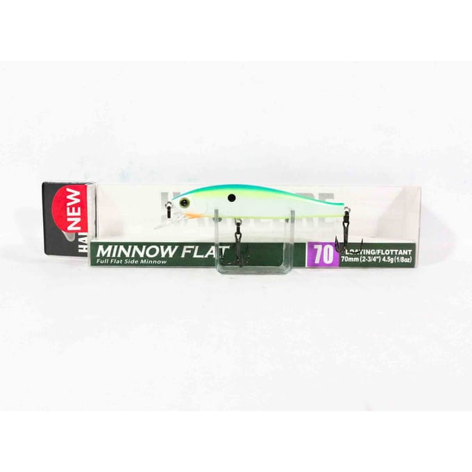 Yo Zuri Duel Hardcore Minnow Flat 70F drijvend kunstaas R1357-CSH (3561)