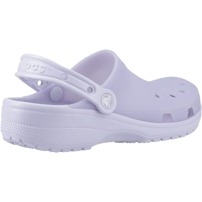 Crocs Classic Frosted Thermoplastische Paarse Maanklompen
