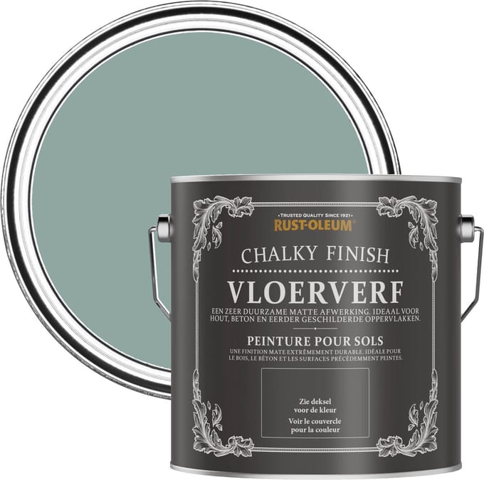 Rust-Oleum Blauw Vloerverf - Gresham Blauw 2,5L