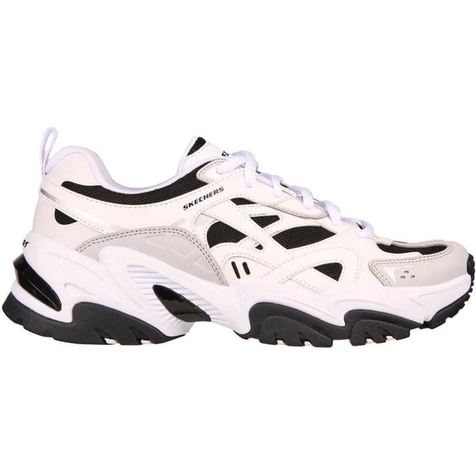 Skechers Dames Staminav2 Sneakers (Wit/Zwart)
