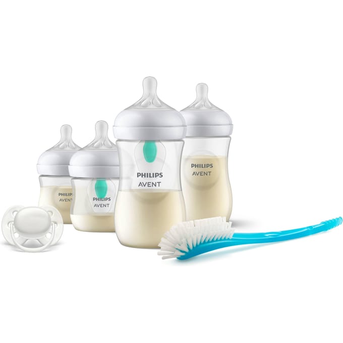 Philips Avent Natural Response Fles - Startersset voor pasgeboren baby's - Plastic - Anti-Koliek Speen - SCD657/11