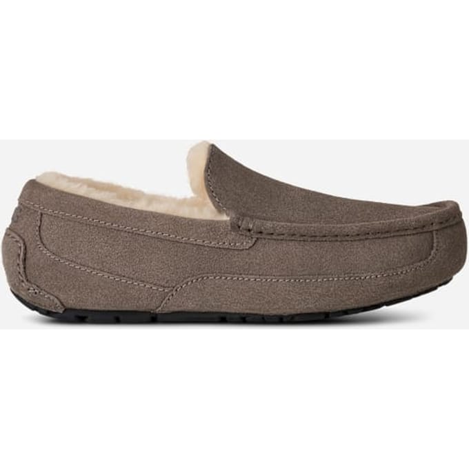 UGG® Ascot for Men in Grey, Size 6, Suede/Leather/Wool