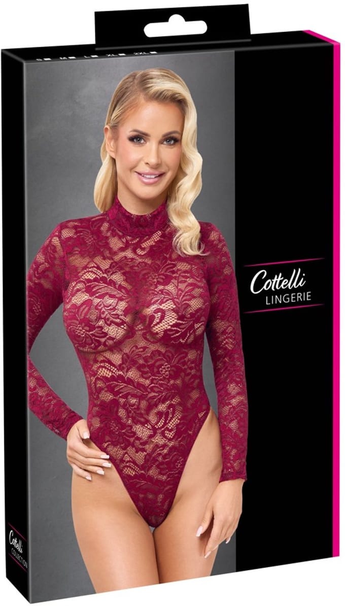 Lace Body red S