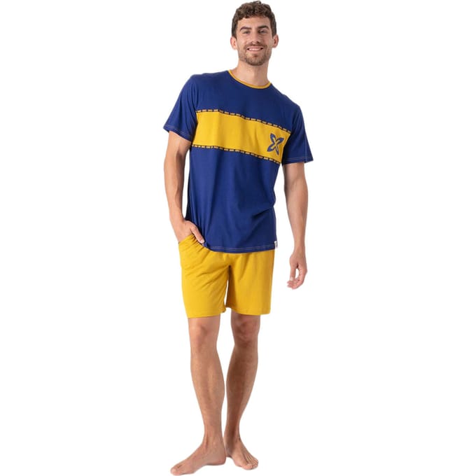 Heren Zomer Korte Pyjama's MU9