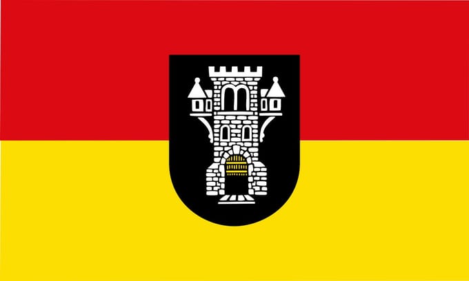 Vlag Menden 100x150cm