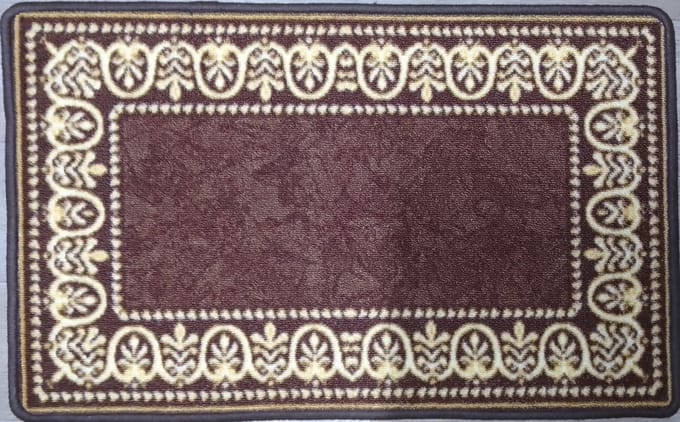 FOTAPIJT - Badmat - Bedrukte deurmat - Binnen - Termo Antislip - 50x80 cm - 5 mm - Wasbaar - Polyamide