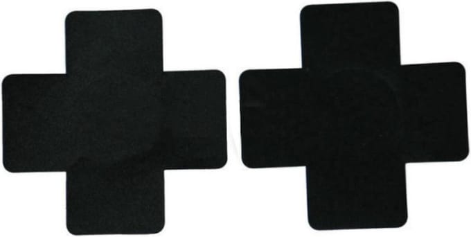 Hiden - Tepelcovers - Kruisjes - Nipple covers - Sexy - Zwart