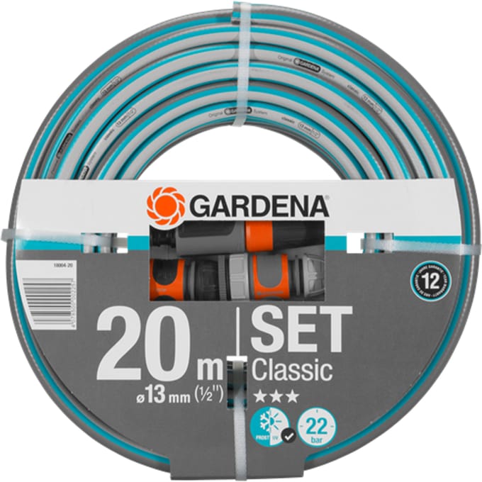 Gardena Classic Tuinslang Met Aansluitarmaturen 13 Mm (1/2") 20 M