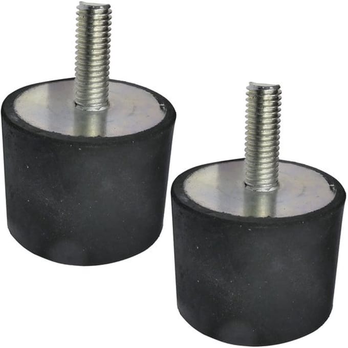 Allecto - Rubberen Buffers - Trillingsdemper - Set van 2 - Ø40mm