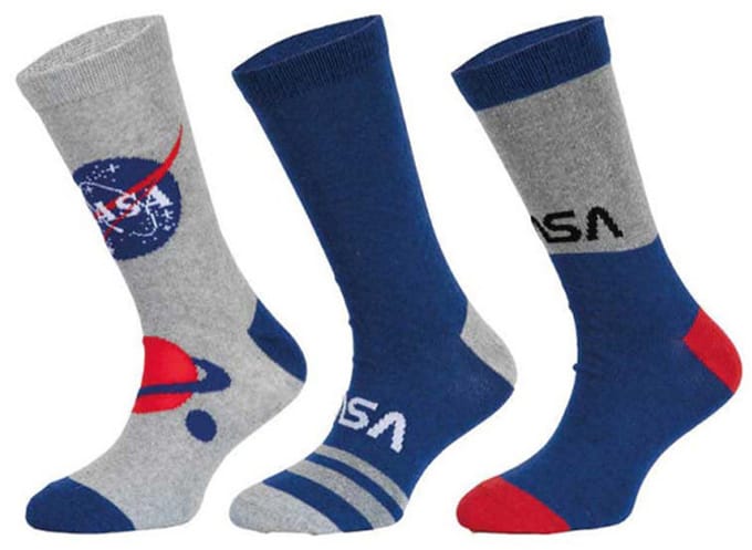 Nasa Planetary Blue kindersokken 23/26
