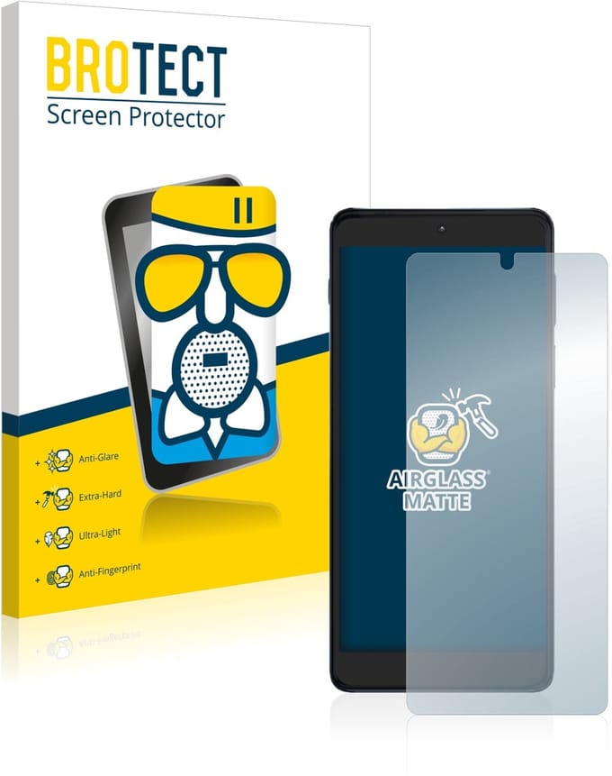 BROTECT - Screenprotector voor Motorola Edge 20 Pro - Folie Beschermfolie Beschermglas matte