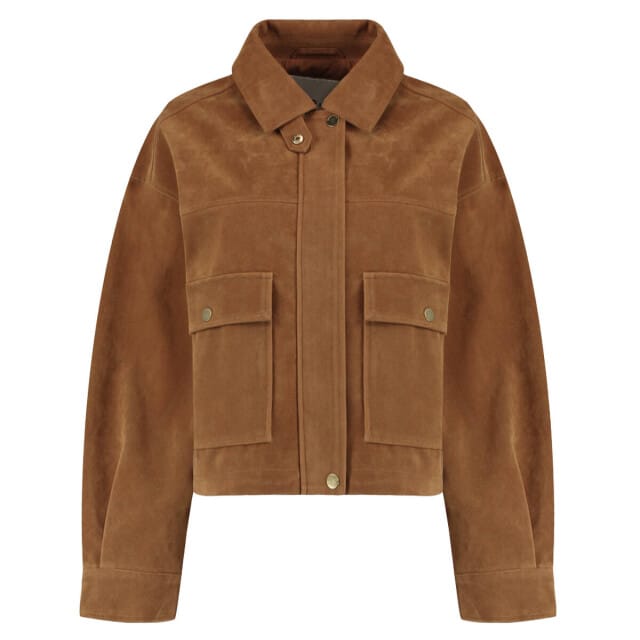 Harper & Yve Inda-ja Jassen Dames - Winterjas - Bruin - Maat M