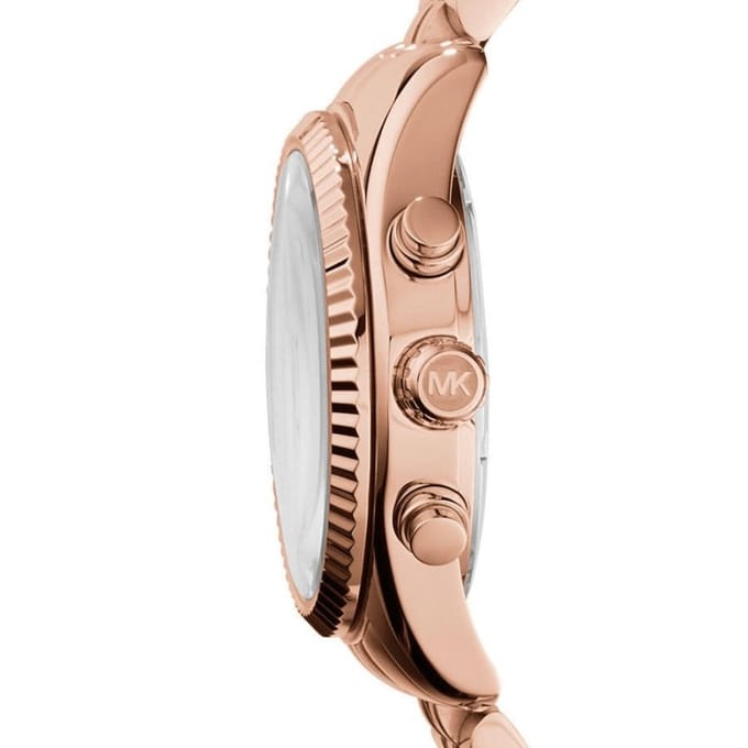 Michael Kors Lexington MK5569 Roségouden Chronograaf Dameshorloge