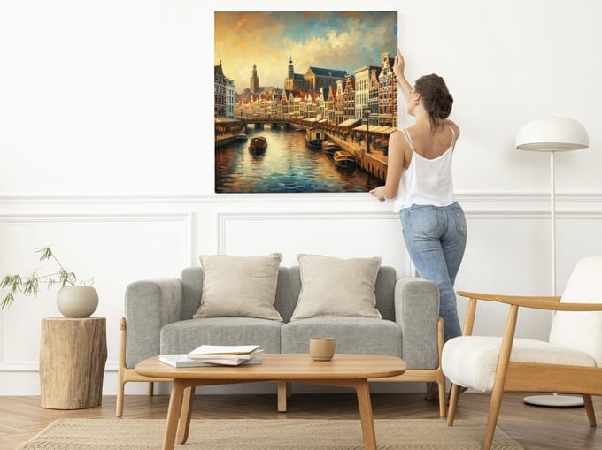 Kunstprint | Wanddecoratie | Dibond | 40 × 40 cm