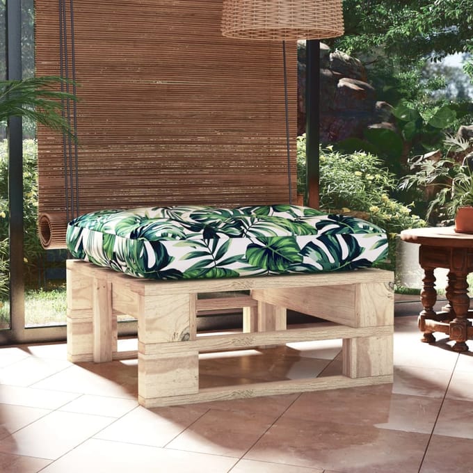 vidaXL - Tuinhocker - pallet - geïmpregneerd - grenenhout