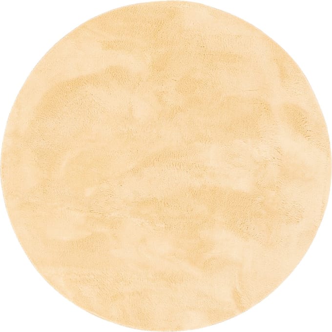 Pergamon Luxus Super Soft Feel Vloerkleed Pearl rond