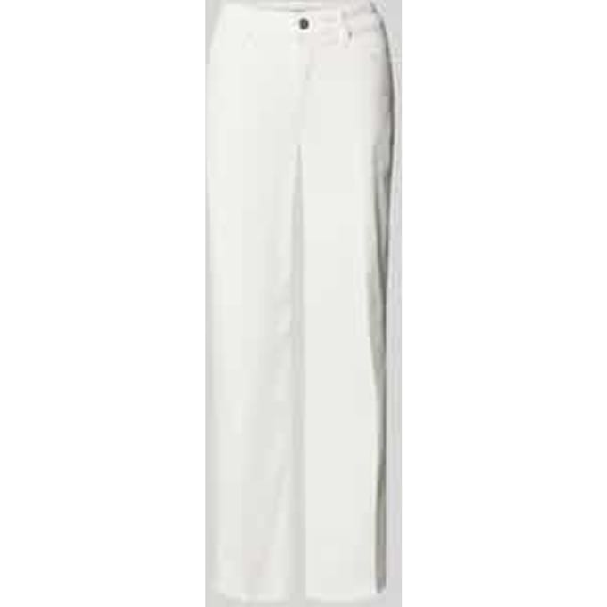 straight fit jeans van katoenmix model 'Carie'