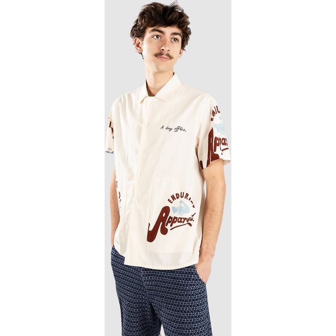 Anerkjendt Akkurt Print Shirt bruin