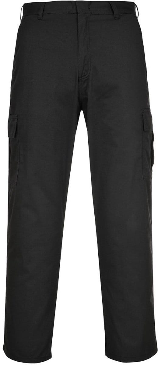 Portwest Combatbroek C701 - Zwart Lang - 46