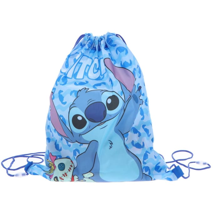 Lilo & Stitch Gymtas - Zwemtas - 40 cm - Blauw - Voor Kinderen