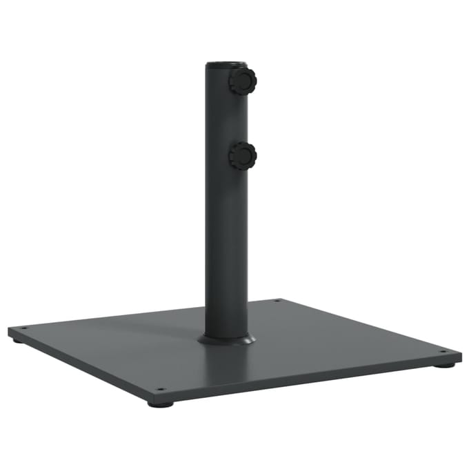 vidaXL - Parasolvoet - voor - stokken - van - Ø32/38/48 - mm - 17 - kg - vierkant