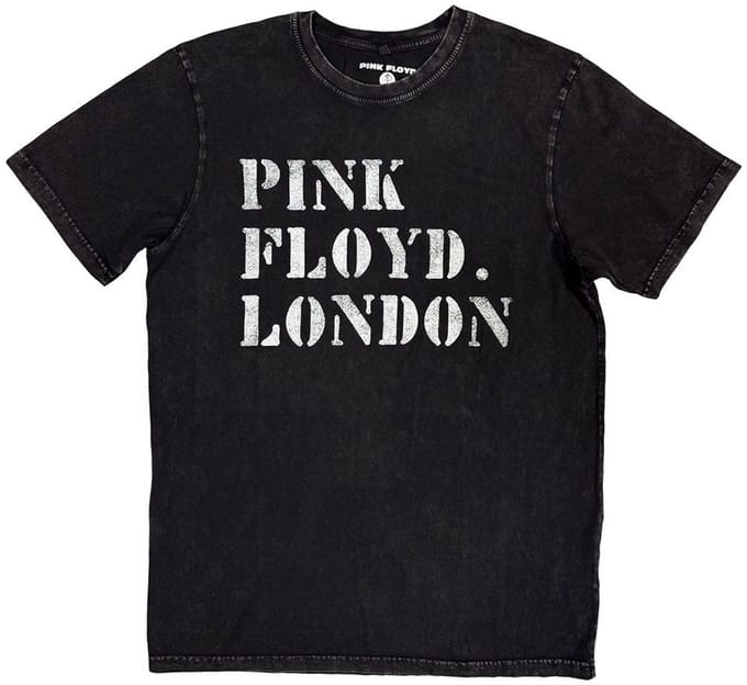 Pink Floyd - Stencil Logo Heren T-shirt - S - Zwart