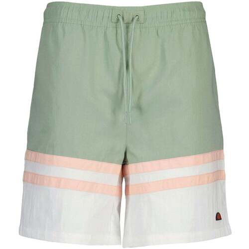 Zwembroek Ellesse Metuli Swim Shorts Green/Off White