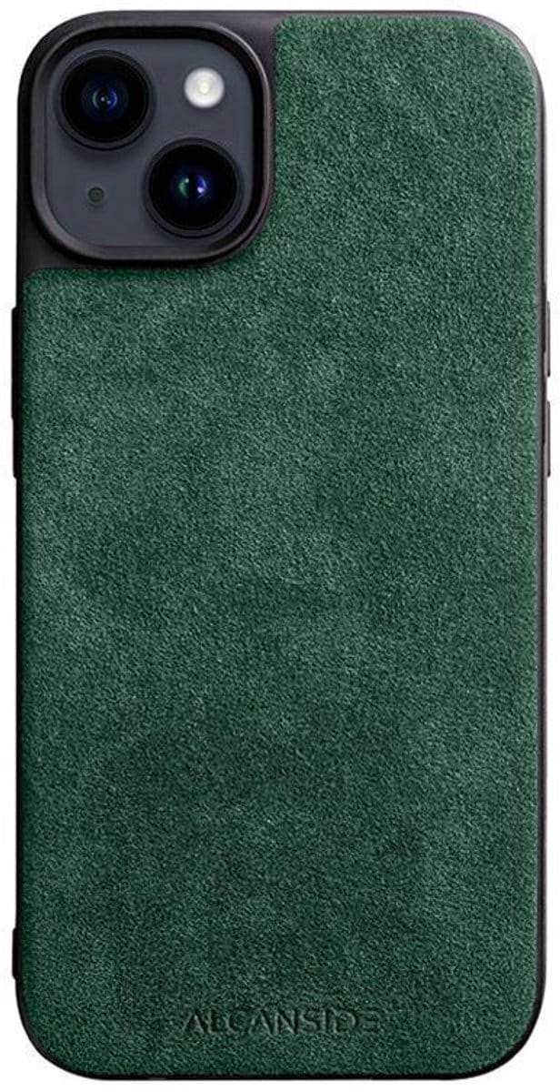 iPhone 13 - Alcantara Back Cover - Midnight Green
